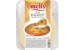 Melis Fresh Kadayif Filo Dough, 400g - Perfect for Dubai Chocolate & Traditional Desserts