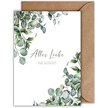 Carte De Mariage Avec Enveloppe - Carte De Mariage à Ouvrir - Carte De