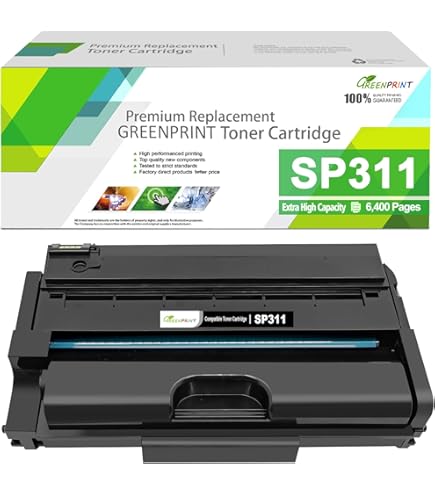 TONER COMPATIBILE RICOH AFICIO SP311 LANIER SP 311 407246 NERO 3.5K - Foto 10