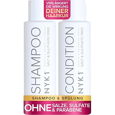 D.VINITY Haarpflege-Set Für Empfindliches Haar - Shampoo, Maske, Conditioner Ohne Sulfate & Parabene