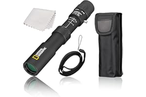 National Geographic Zoom-Monokular 8-25x25, Fern-Rohr mit Makrofunktion & stufenlosem Zoom, Dachkant-Optik, für Natur-Liebhaber, handlich & leicht