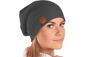 Mikos*Mütze Damen Beanie Frühling Strickmützen für Damen Chemo Damenmütze in Vielen Farben Stilvolle und Bequeme Kopfbedeckung für Frühling und Sommer Long Slouch Beanie mit hohem Tragecomfort (699)