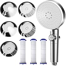 Pommeau de Duche Haute Pression, Economie Deau avec Tuyau Douche 1.5M
