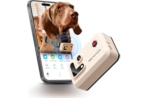 ENABOT EBO ROLA PetTracker | GPS pour chiens - Localisateur pour chiens avec GPS - Tracker d'activité - Couleur Blanc