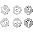 Wilton 6-Piece Fit Right Holiday Cookie Disc Set