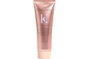 Kérastase Gloss Absolu Insta Glaze, odżywka wzmacniająca połysk do długich włosów, z kwasem glikolowym, kwasem hialuronowym i dziką różą w oleju, 250ml