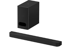 Sony Bravia Theatre Bar 6 HT-BD60 5.1(3.1.2 ch) Dolby Atmos Soundbar with Wireless Subwoofer, 2-Upfiring Speakers, S-Force & Vertical Surround Engine, Bluetooth, HDMI eARC.