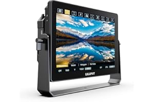 NEWAY LILLIPUT HT10S 10.1 Inch Camera Field Monitor 1500nits Ultra Bright IPS Touch Screen with 3D LUT 3G-SDI HDMI DSLR with Gimbal Bracket V-Mount