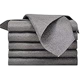 Zemolo Thickened Magic Cleaning Cloth, 5 Pieces Reusable Magic Cleaning Cloths Cleaning Cloths Microfiber Cleaning Cloths Cle