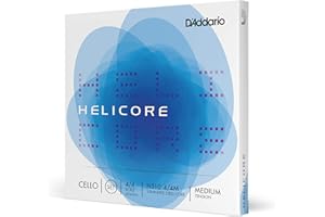 D'Addario Helicore 4/4 Scale Medium Tension Cello String Set