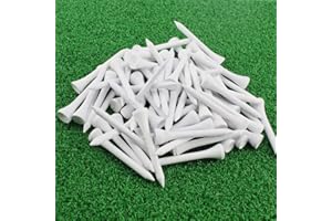 Kofull Lot de 100 Tees de Golf Professionnels en Bois - 54 MM