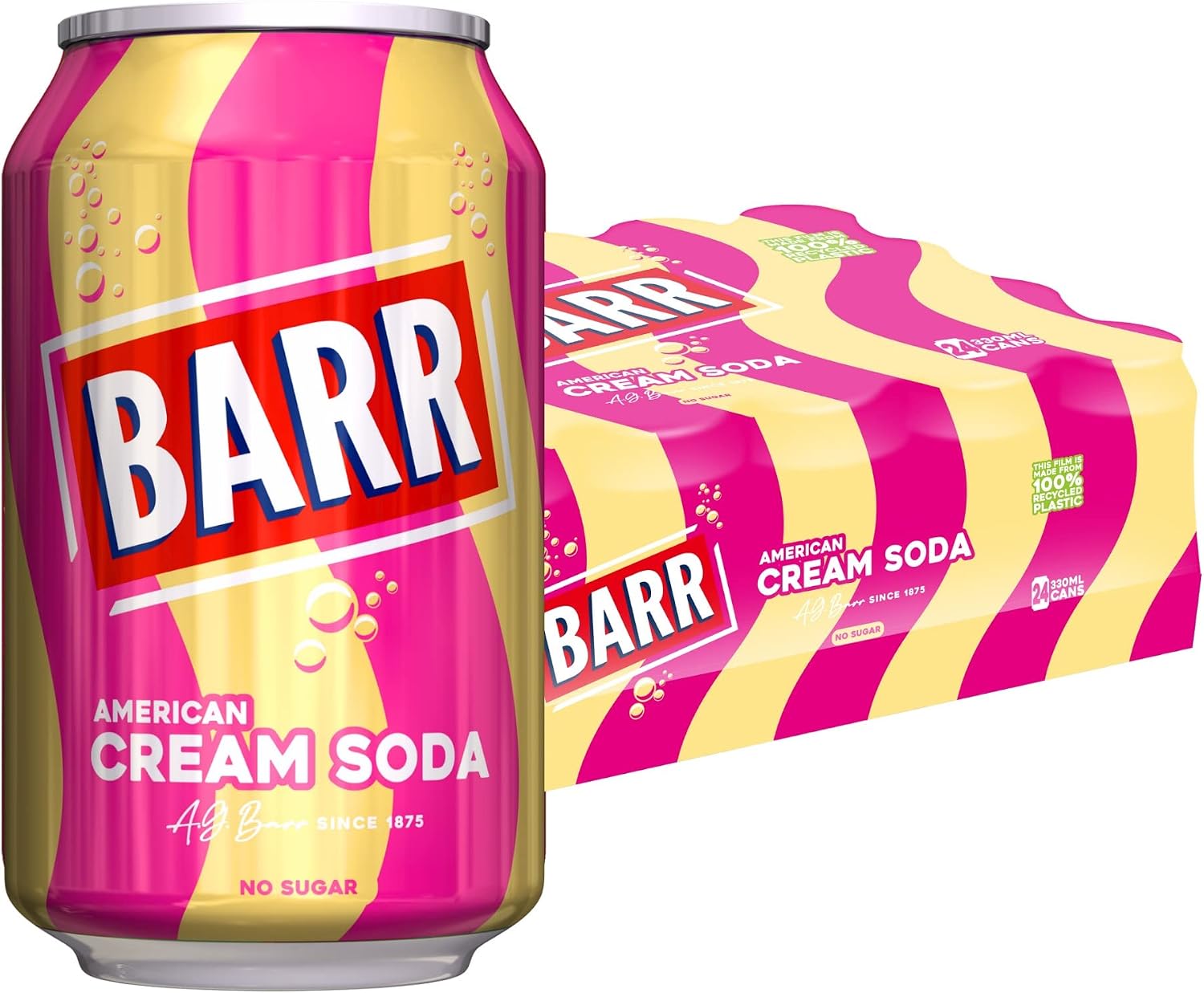 Prise en Main & Utilisation au Quotidien : Barr Cream Soda Zero Sugar Sparkling Soft Dri