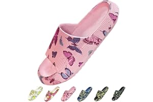 Sumvov Cozyslides Original Damen Schlappen 100% EVA Super Weich Rutschfest Badeschuhe Cozislides Original Hausschuhe Damen