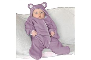 SNUGGLES Baby Wrap blanket in Luxury Gift Box by BABY BLISS Star Wrap Fleece for Newborns Infants and Toddlers 2 – 12 Month’s Boy Girl Super Soft Great for Travel Strollers and Car Seats (Lilac)