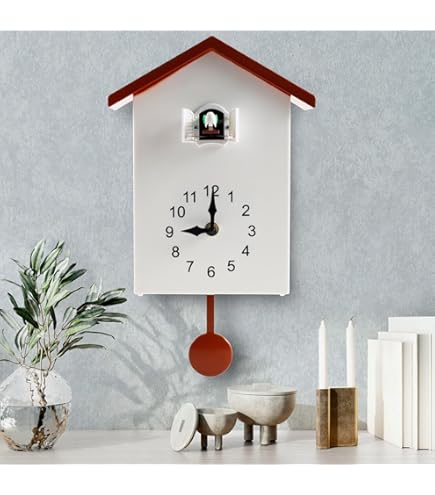 Orologio Da Parete - Orologio A Cucù - Legno - 1960-1970