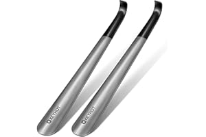 KEYHOT Shoe Horn Long Handle for Men Women Seniors,Long Metal Shoehorn for Boots,16.5'' Shoe Spoon for The Elderly