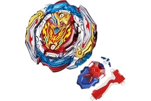 Zelzen Bey Metal Fusion Blade con Launcher, Bey Burst Starter Trottola da Combattimento, Natale Compleanno Battaglia Trottola Regali per i Bambini Giocattoli di Partito 201