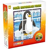 K&Uuml;PSS Deniz Hayvanları 3D Puzzle - 9 K&uuml;p 6 Yapboz