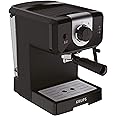 KRUPS Coffee Machine | OPIO Espresso Steam & Pump Machine | 1.2 L Water Capacity | Black / Silver | Plastic / Stainless Steel | 2 Years Warranty | XP320840