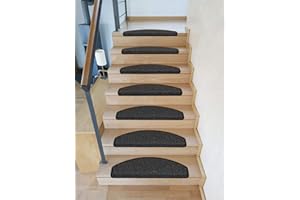 ‎KETTELSERVICE-METZKER Kettelservice-Metzker Stufenmatten - Rambo Halbrund - Anthrazit (17er Set Halbrund)