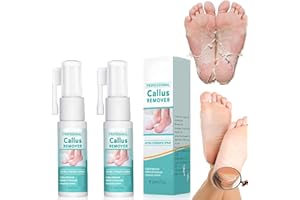 PELINUAR Professional Callus Remover Extra Strength Spray,Foot Callus Removal Spray,Foot Heel Callus Remover Spray,Foot Peeling Spray Oil for Remove Dead Skin and Calluses on Feet (2 Pcs)