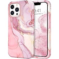 YINLAI IPhone 14 Case Marble Pattern 3 In 1 Full Body Rugged Hard PC - View #5