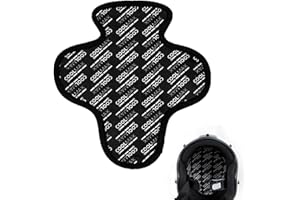 GVSS Casque Moto Rembourrage 20 x 23 cm, Casque Moto Doublure en Mousse Confortable et Respirante,Compatible avec la Plupart des Casques de Moto,Isolation Thermique et Protection Solaire
