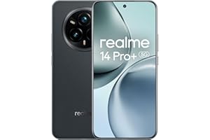 realme 14 Pro+ 5G Smartphone, 8+256GB, Aparat Sony IMX896 OIS 50MP, Snapdragon® 7s Gen 3, Wyświetlacz Quad-Curve Bez Ramki, Bateria 6000mAh, Szybkie Ładowanie 80W SUPERVOOC, Szary(bez adaptera)