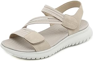 Meik Mangni Sandales Sport Femme Mode de Randonnée été Bout Ouvert Confortables Chaussures de Plage 35-42 EU