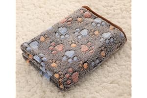 HAOSHICS Coperta per animali domestici per cani e cuccioli, coperta in pile per animali domestici, taglia piccola, media, grande, calda, morbida, per cuccioli, cuccioli, cuccioli, cuccioli, cuccioli, cuccioli