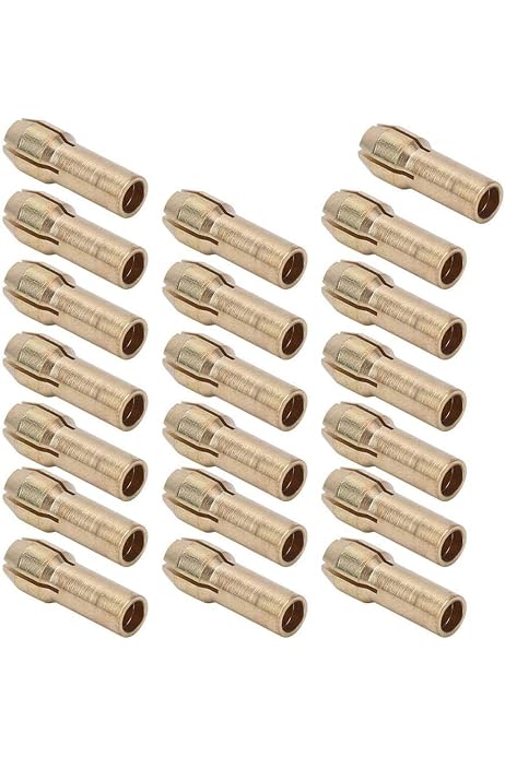 10 Pinze Per Utensili Rotanti In Ottone - Pinze Per Punte 0.5-3.2mm, Diametro Coda 4.3mm - Foto 10
