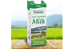 ACORNSOLUTION Lakeland Dairies Long Life Semi Skimmed Milk 12x1ltr