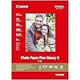 Canon PP-201 Glossy II Photo Paper Plus A3 (20 Sheets) - Ideal for Photo Printing, A3 Size - Durable Prints, Instant Touch-Dry, Professional Quality - Compatible with Canon A3 Inket Printers