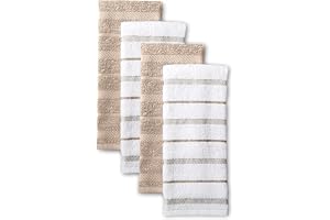KitchenAid Albany kökshandduksset 4-pack 40 x 66 cm, milkshake solbrun
