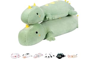 Mewaii Largo 70cm Peluche Almohada Suave de Animales Muñecas de Peluche Almohada Juguetes Regalo,Dinosaurio