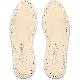 ipekbazaar Exclusive Hakiki Deri Ayakkabı Tabanlığı, Parf&uuml;ml&uuml;, Koku &Ouml;nleyici Ter Emici Tabanlık, Leather İnsole, (40-41, Natu