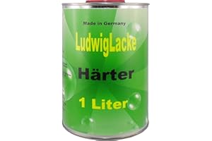 LudwigLacke Härter 1 Liter Klarlack und Autolacke