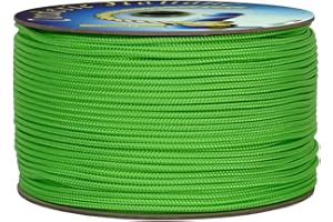 Corderie Italiane 006037538 Cordino Colorato Hobby, Verde Flu, 3 mm, 90 mt