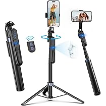 Treppiede Smartphone Con Tracking Magnetico - Auto Rotazione 360°, Telecomando, No App - Foto 3