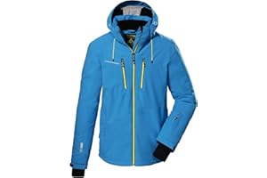 Killtec Kurtka narciarska/kurtka funkcyjna z odpinanym kapturem i łapaczem śniegu Mężczyźni Ksw 44 Mn Ski Jckt