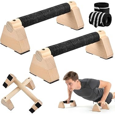 Poignées De Pompes Push Up Antidérapantes - Plastique Et Caoutchouc (Lot De 2)