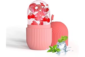 ‎SHEFAVE Shefave Ice Roller Gesicht, Eisroller Gesicht Straffung, Gesichtsroller für Anti-Aging Falten Straffen Dunkle Ringe Reduzieren Muskelkater, Skincare Tools, Migräne, Schmerzlinderung