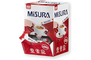 MERISANT Misura Dolcificante in Bustine, Dolcificante Senza Glutine, Senza Aspartame, 2 Calorie Per Bustina, Pratica Confezione per Bar, Ristoranti e Uffici, 450 Bustine