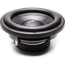 Dual 2 Ohm Shallow Mount Car Subwoofer 