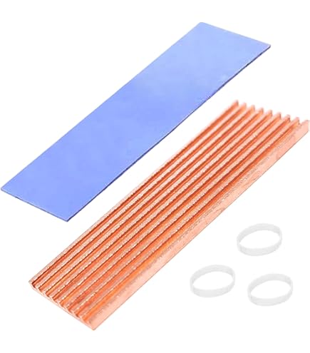 Dissipatore Di Calore Per SSD M.2 2280 - 2 Pezzi In Alluminio Con Pad Termico, Per PC E Laptop - Foto 6