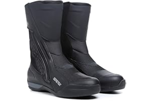TCX Airtech 3 Gtx Stivali Touring da Uomo, Stivali da Moto Impermeabili con Membrana Gore-Tex, Tomaia in Tessuto Traspirante e Microfibra, Chiusura con Zip e VelcroUomo