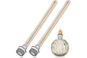 GUANGCAILUN 2 Pieces Replacement Fragrance Oil Catalytic Lamp Wicks, Replacement Wick for Catalytic Wick Burner Diffuser Aromatherapy Home Decoration