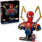 LEGO ǀ Marvel Iron &Ouml;r&uuml;mcek Adam B&uuml;st&uuml; 76326 &ndash; Yetişkin S&uuml;per Kahraman Hayranları i&ccedil;in &Ouml;r&uuml;mcek Adam B&uuml;st&uuml; i&ccedil;eren Koleksiyonluk
