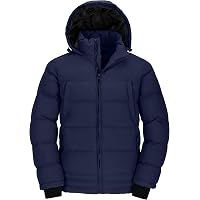 Chaqueta De Invierno Pitbull Para Hombre Con Capucha Firestone - Acolchada, Cremallera, Bolsillos Con Cierre, Ideal Para Frío