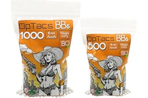 ‎OPTACS OpTacs Airsoft Softair Kugeln 6mm Premium Bio BBS 0,20g BB biologisch abbaubar
